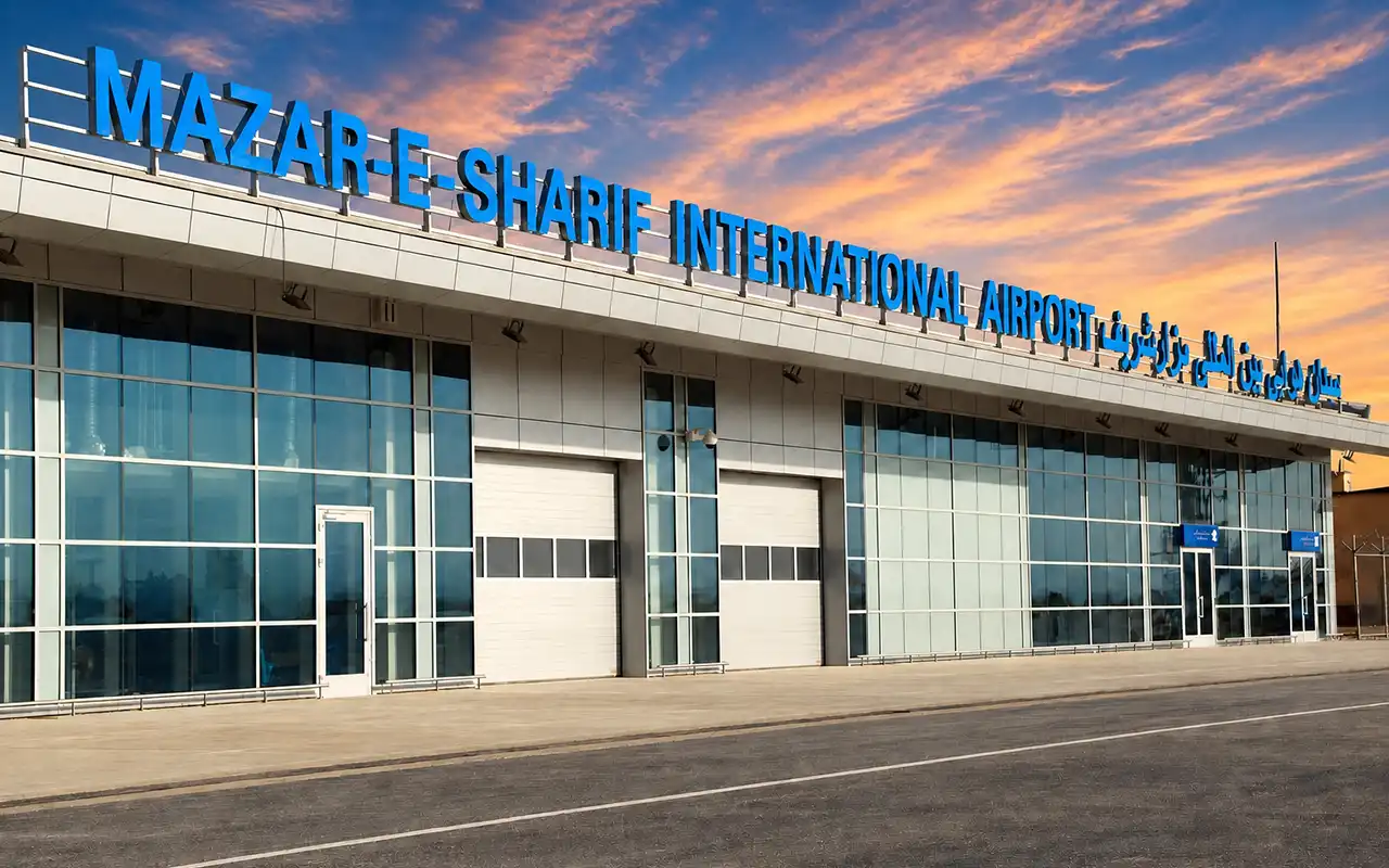 mazar e sharif int airport